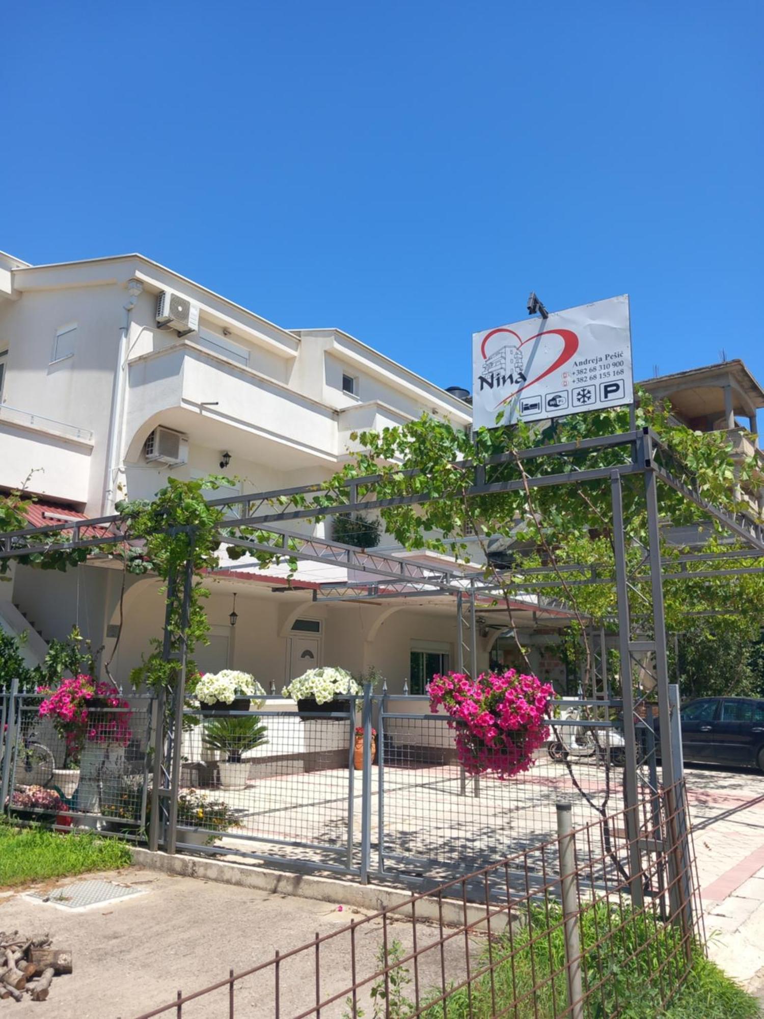 Vila Nina Donji Stoj Ulcinj Exterior foto